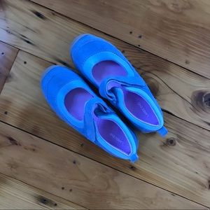 Lands’ End Mary Jane girls size 1, new, blue
